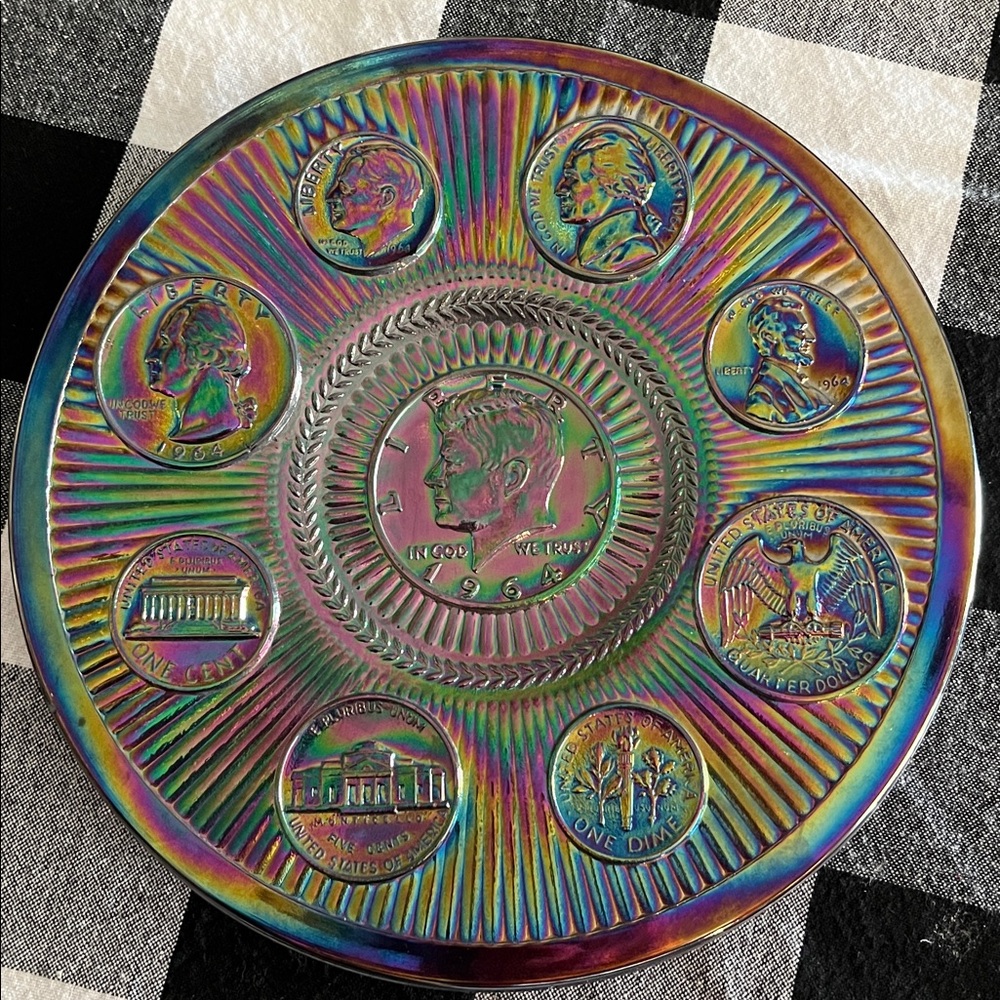 MCM Kennedy Half Dollar Commemorative Plate